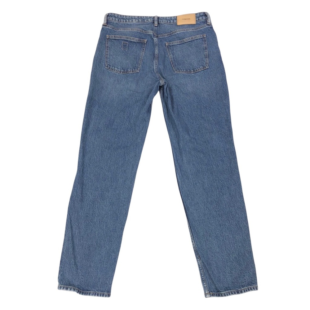 Vuori Classic Fit 5-Pocket Vintage Jeans Men's Size 33 33X31 Blue Taper Legs - Picture 2 of 10